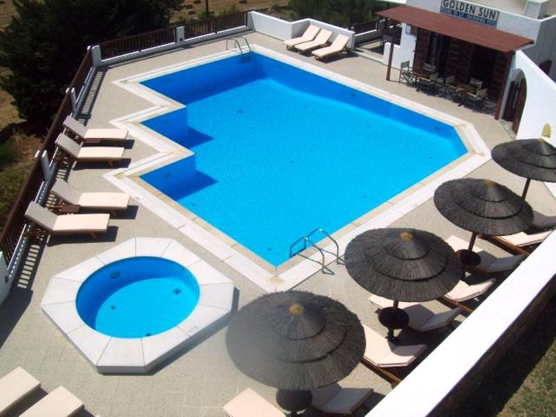 Golden Sun Aparthotel Иос Хора Екстериор снимка